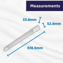 Pack Of 30 Bright Source 2Ft Led Batten Light Ip65 Cool White 4000K 9W 900Lm Waterproof Integrated Led - thumbnail 7