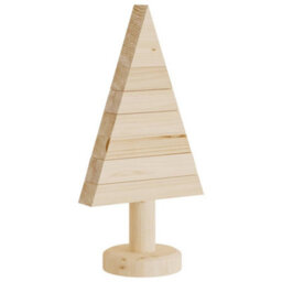 Berkfield Wooden Christmas Trees For Decoration 2 Pcs 30 Cm Solid Wood Pine - thumbnail 7