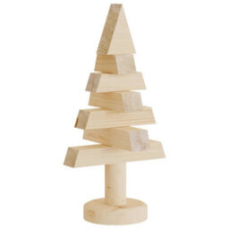 Berkfield Wooden Christmas Trees For Decoration 2 Pcs 30 Cm Solid Wood Pine - thumbnail 5