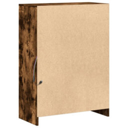 Berkfield Sideboard With Led Smoked Oak 72X34X100 Cm Engineered Wood - thumbnail 9