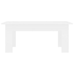 Walplus Coffee Table White 100X60X42 Cm Engineered Wood - thumbnail 4