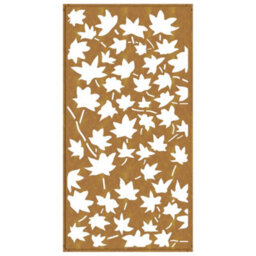 Vidaxl Garden Wall Decoration 105X55 Cm Corten Steel Maple Leaf Design - thumbnail 5