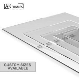 AK Frames 30X24 Clear Acrylic Plexiglass Sheet 5mm Transparent Sheet - thumbnail 5