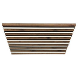 Luminosa Lighting Luminosa Hayden Integrated Led Semi Flush Ceiling Light Matt Black Led Dimmable 2700-6500K Remote Control - thumbnail 3