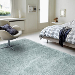 Furniturebox Uk Selby Light Blue Shaggy Rug 120X170 - thumbnail 1