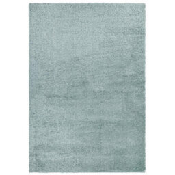 Furniturebox Uk Selby Light Blue Shaggy Rug 120X170 - thumbnail 2