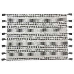 Beliani Blanket Unnao Cotton 130 X 180 Cm White - thumbnail 4