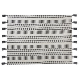 Beliani Blanket Unnao Cotton 130 X 180 Cm White - thumbnail 5