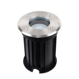 Valuelights Modern Bushed Chrome Ip54 Rated Outdoor Garden Walk Over Light