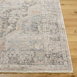 Livabliss Galey Alix Maria Elena-Vintage Brown Blue Beige Traditional Vintage Boho Fringe Living Dining Bedroom Rug 160 X 213 Cm Easy Care - thumbnail 5