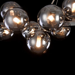 Luminosa Lighting Luminosa Dallas Ceiling Pendant Lamp Chrome, 25 Light, G9 - thumbnail 8