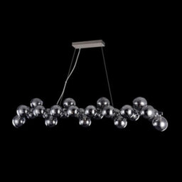 Luminosa Lighting Luminosa Dallas Ceiling Pendant Lamp Chrome, 25 Light, G9 - thumbnail 5