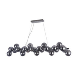 Luminosa Lighting Luminosa Dallas Ceiling Pendant Lamp Chrome, 25 Light, G9 - thumbnail 1