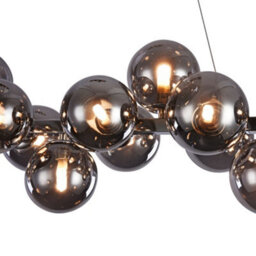 Luminosa Lighting Luminosa Dallas Ceiling Pendant Lamp Chrome, 25 Light, G9 - thumbnail 7