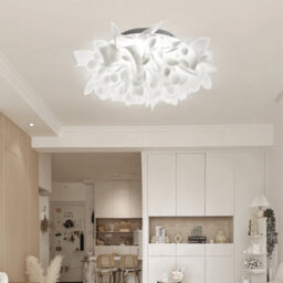 Darphe White Dandelion Led Ceiling Light,living Room Decorative Light Bedroom,white Light,30W - thumbnail 1