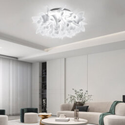 Darphe White Dandelion Led Ceiling Light,living Room Decorative Light Bedroom,white Light,30W - thumbnail 2