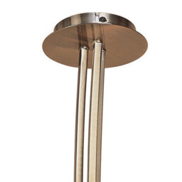 Luminosa Lighting Luminosa Pietra Pendant 3 Arm 6 Light G9, Antique Brass - thumbnail 3