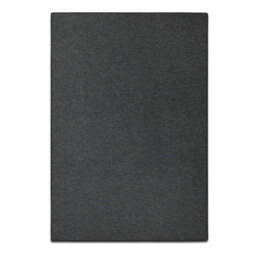 Floordirekt London Polypropylene Carpet Runner Easy Clean Hardwearing Loop Pile Hallway Living Anthracite 200 X 250 Cm