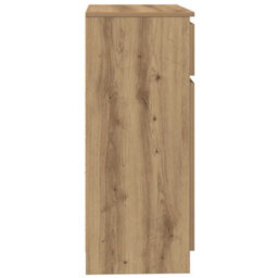 Berkfield Sideboard With Drawer Artisan Oak 71X35X84 Cm Engineered Wood - thumbnail 7