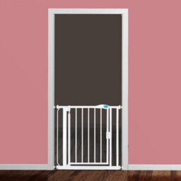 Bettacare Auto Close Stair Gate, 68.5Cm - 75Cm, White, Narrow, Narrow Pressure Fit Safety Gate, Baby Gate - thumbnail 2