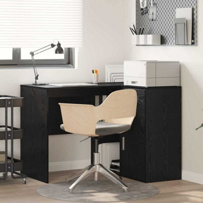 Walplus Corner Desk Black Oak 102 X 50 X 75 Cm Engineered Wood - image 1