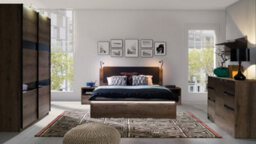 Arte Denver 06 Ottoman Bed - Stylish Storage Double Bed In Oak Monastery - W1820mm X H1050mm X D2135mm - thumbnail 3