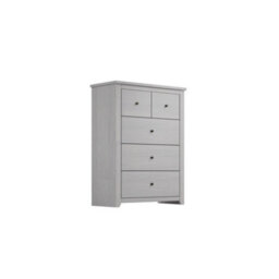 Wyld Haus Tralee Grey-Washed Pine 3+2 Storage Chest Tall - thumbnail 3
