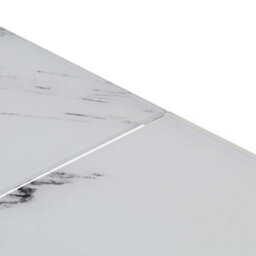Berkfield Coffee Table Silver Stainless Steel And Tempered Glass - thumbnail 8