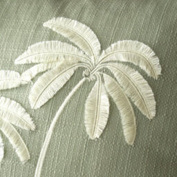 Catherine Lansfield Paradiso Tufted Palm 45X45Cm Cushion Sage Green - thumbnail 2
