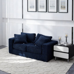 Groundlevel Camden Sectional Velvet Sofa And Optional Footstall - thumbnail 2