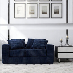 Groundlevel Camden Sectional Velvet Sofa And Optional Footstall - thumbnail 5