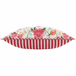 Wylder Nature Claudia Floral Candy Red Outdoor Cushion Cover - thumbnail 3