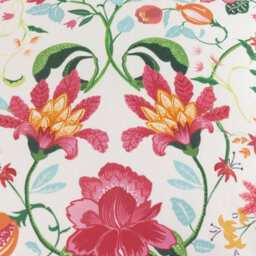 Wylder Nature Claudia Floral Candy Red Outdoor Cushion Cover - thumbnail 4
