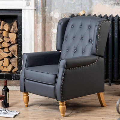 Galena Recliner Armchair - Grey - image 1