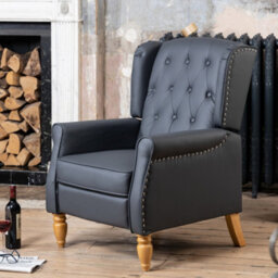 Galena Recliner Armchair - Grey - thumbnail 1