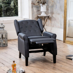 Galena Recliner Armchair - Grey - thumbnail 6