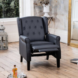 Galena Recliner Armchair - Grey - thumbnail 5
