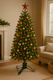Almineez Heavy-Duty Metal Christmas Tree Stand For Artificial And Real Trees - thumbnail 6