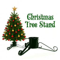 Almineez Heavy-Duty Metal Christmas Tree Stand For Artificial And Real Trees - thumbnail 1