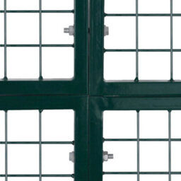 Berkfield Garden Mesh Gate Fence Door Wall Grille 289 X 200 Cm - thumbnail 9
