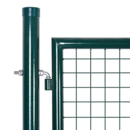 Berkfield Garden Mesh Gate Fence Door Wall Grille 289 X 200 Cm - thumbnail 6