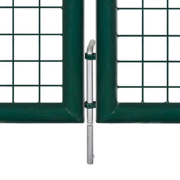 Berkfield Garden Mesh Gate Fence Door Wall Grille 289 X 200 Cm - thumbnail 7