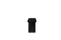 Birlea Axel Fluted Dining Bench Black - thumbnail 8