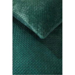 Dyzi Luxury Chevron Fleece Duvet Cover Set Single Size Ultra Soft And Warm - thumbnail 3