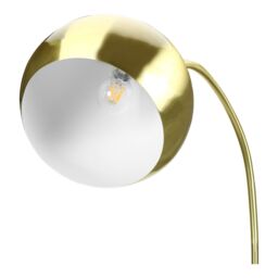 GoodHome Kotenay Gloss Brass Effect Floor Lamp - thumbnail 5