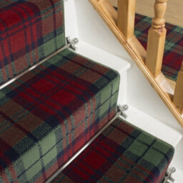 Tartan Stair Runner - Soft & Durable Carpet Runner For Stairs & Staircases, Multiple Lengths - thumbnail 2