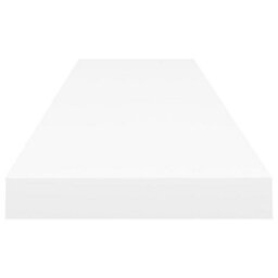 Berkfield Floating Wall Shelves 2 Pcs White 120X23.5X3.8 Cm Mdf - thumbnail 5