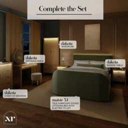 X Rocker Xr Living Dakota Chest Of Four Drawers With App Controlled Led Lights - Wild Oak - thumbnail 7