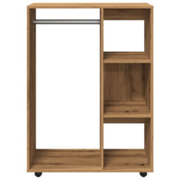 Berkfield Wardrobe Artisan Oak 80X40X110 Cm Engineered Wood - thumbnail 5