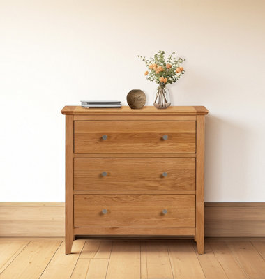 Hallowood Furniture Hereford Chest Of 3 Drawers - image 1